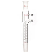 StonyLab Glass Dimroth Coil Reflux Condenser with 24 for professional laboratory applications