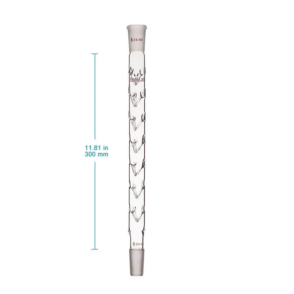 Vigreux Distillation Column, 24/40 Joints, 200-400 mm Chromatography - Columns