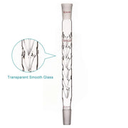 Side view and dimensional layout of the durable StonyLab Vigreux Distillation Column