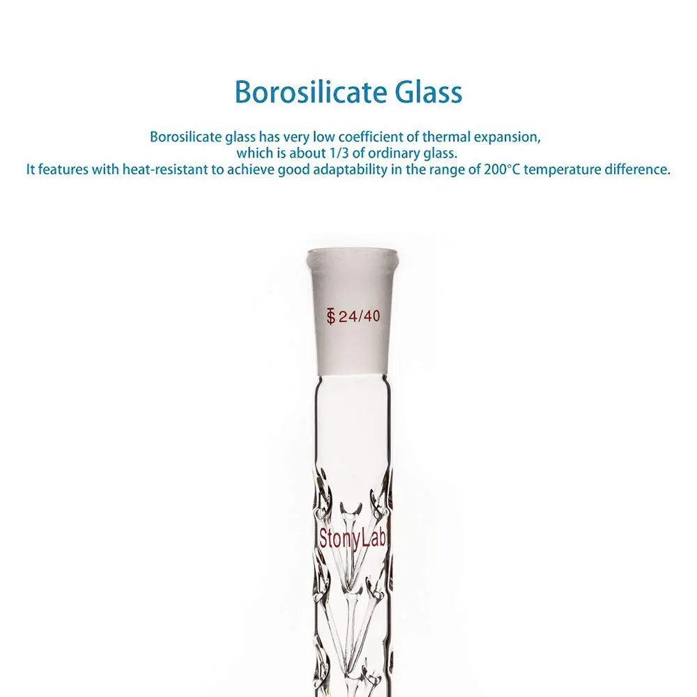 StonyLab Vigreux Distillation Column heavy duty chemical processing configuration
