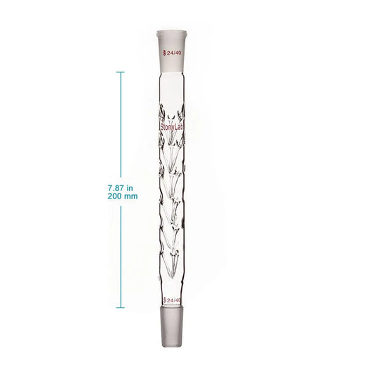 Vigreux Distillation Column, 24/40 Joints, 200-400 mm - StonyLab Chromatography - Columns 