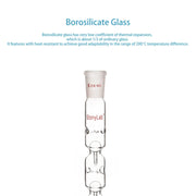 StonyLab Glass 3 Section Snyder Distilling Column with 24 heavy duty chemical processing configuration