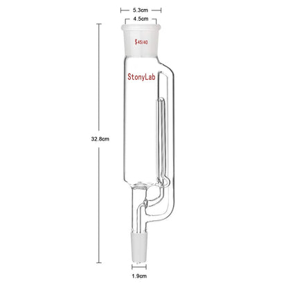 Soxhlet Extractor Set, 24/40 Joints, 4 Pack Distillation & Extraction Kits