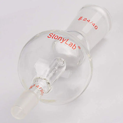 Rotary Evaporator Bump Trap 24/40 Outer Upper Joint, Standard Inner Lower Joint, Distilling Adapter Adapters - Distilling