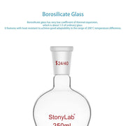 Detailed structural assembly component for StonyLab Single Neck Flask