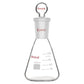 Erlenmeyer Flask with 24/40 Standard Taper Outer Joint and Glass Stopper, 50-1000 ml - StonyLab Flasks - Erlenmeyer 100-ml