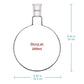 Single Neck Round Bottom Flask with 24/40 Standard Taper Outer Joint, 50-5000 ml Flasks - Round Bottom