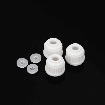 Plastic Screw Caps for Thermometer Inlet Adapter 14/20, 19/22 and 24/40 Caps Sleeves