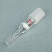 Alternative angle showing underlying build quality of StonyLab Straight Vacuum Adapter with Coarse Frit (80-120 ¦Ìm)