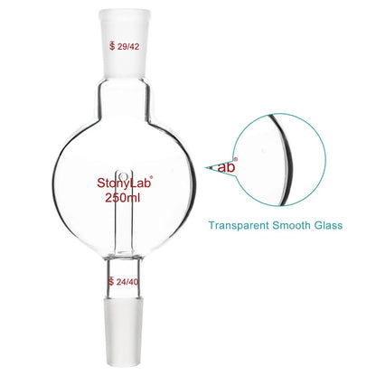 Rotary Evaporator Bump Trap with 29/42 Joint, Distilling Adapter Distilling Adapters