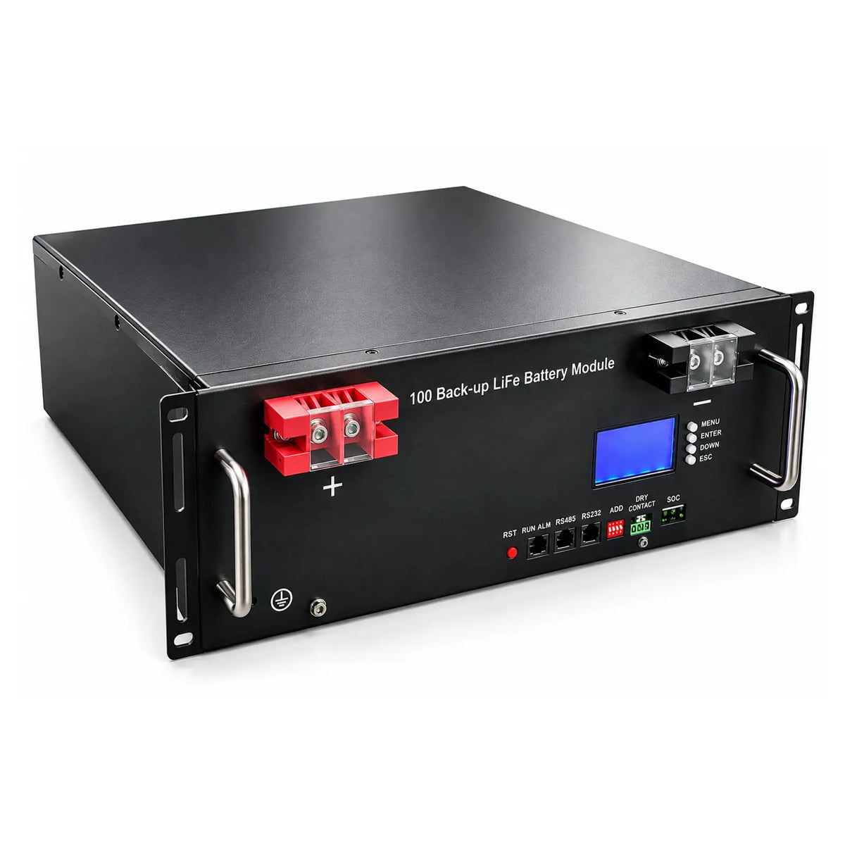 48 V (51.2 V) Rack-Mount LiFePO₄ Battery, 100-400 Ah, 5 / 10 / 15 / 20 kWh Server Rack Batteries-48V