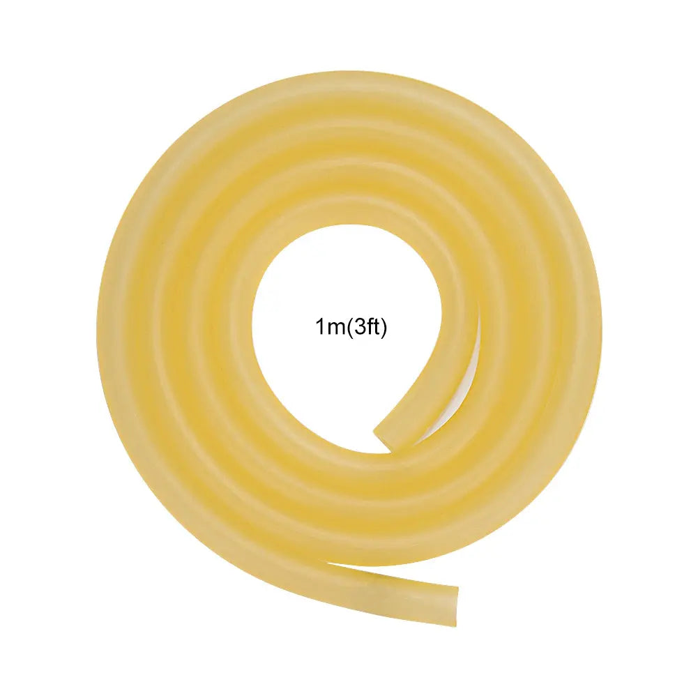 Rubber Tubing, 3/8in (9mm) O.D. 1/4in (6mm) I.D., 1-10 Meter - StonyLab Tubings 1-Meter