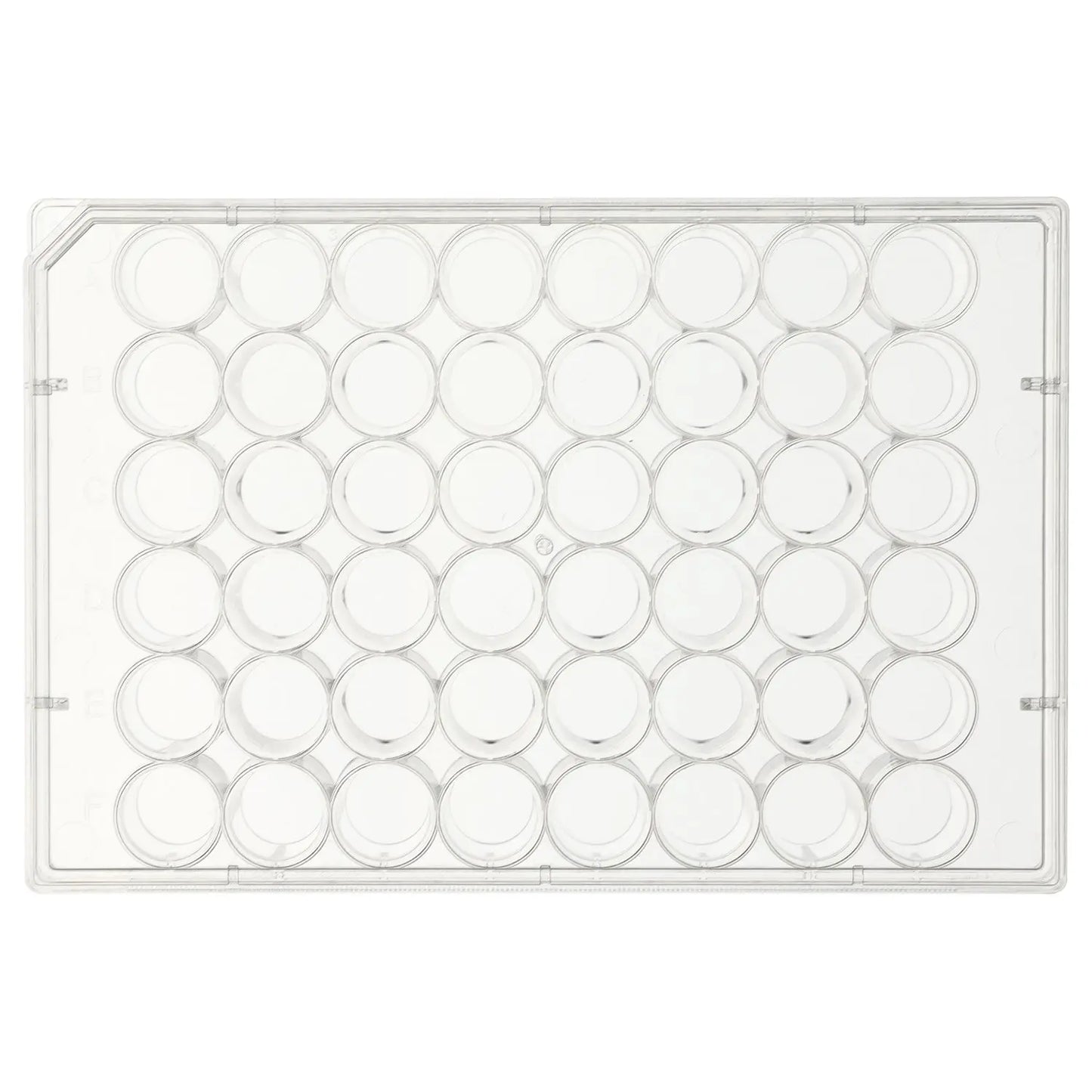 50-Pack Flat-Bottom Cell Culture Plate Dishes with Cover, Sterile, Polystyrene, TC Treated, Non-Pyrogenic Cell Culture Plate