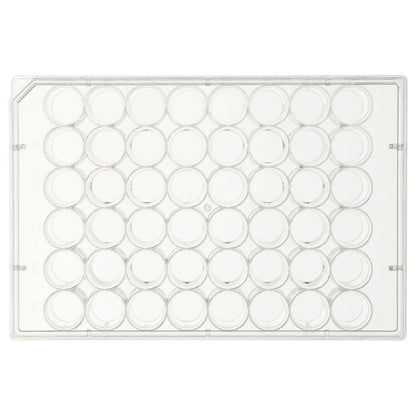 50-Pack Flat-Bottom Cell Culture Plate Dishes with Cover, Sterile, Polystyrene, TC Treated, Non-Pyrogenic Cell Culture Plate