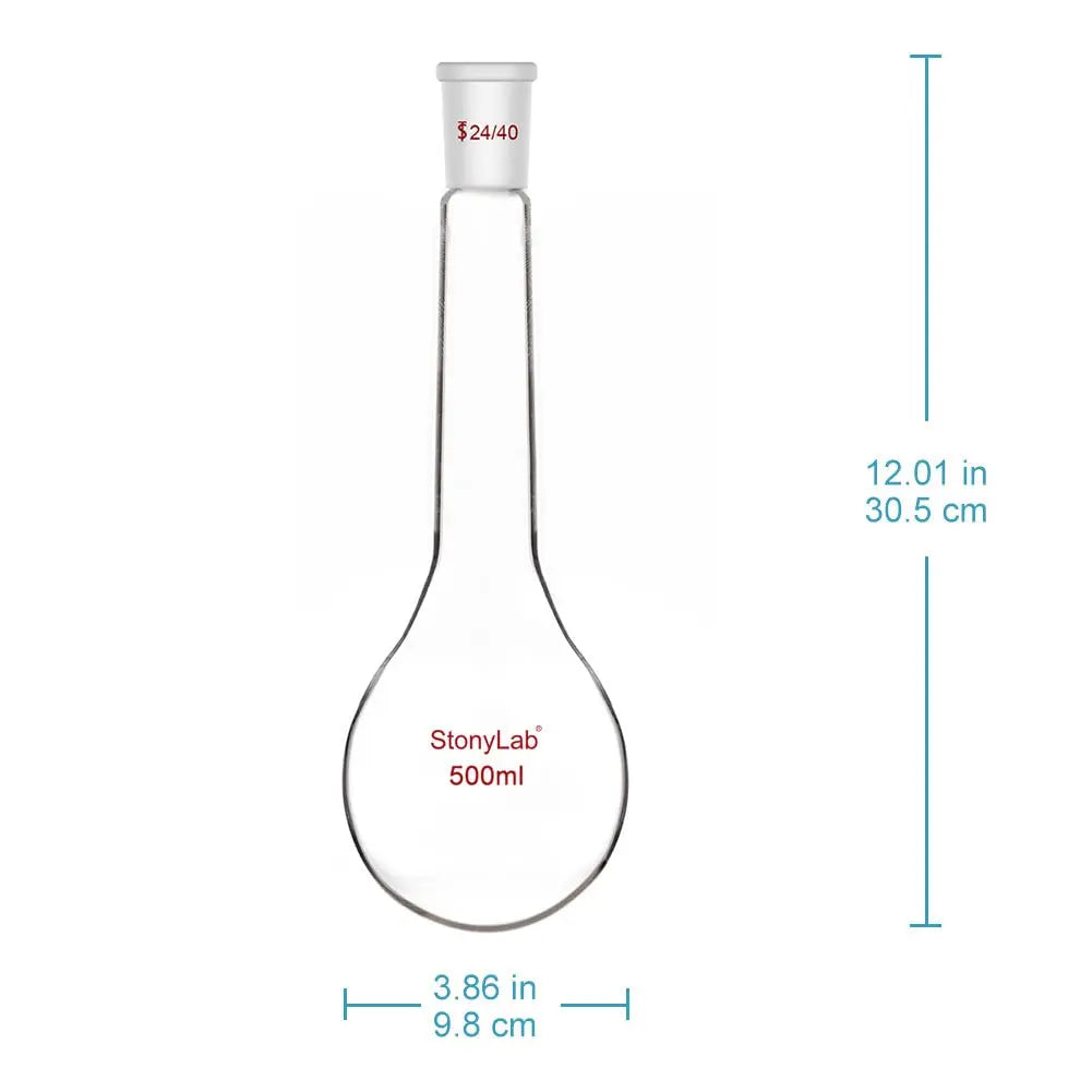 Kjeldahl Flask with 24/40 Standard Joint,100/500 ml Kjeldahl Flask