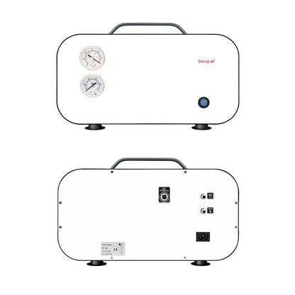 Oil-Free Diaphragm Vacuum Pump, 0.075-0.088 MPa, 10-55 L/min, Compatible with 110-220V