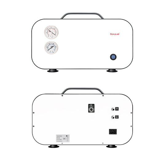 Oil-Free Diaphragm Vacuum Pump, 0.075-0.088 MPa, 10-55 L/min, Compatible with 110-220V