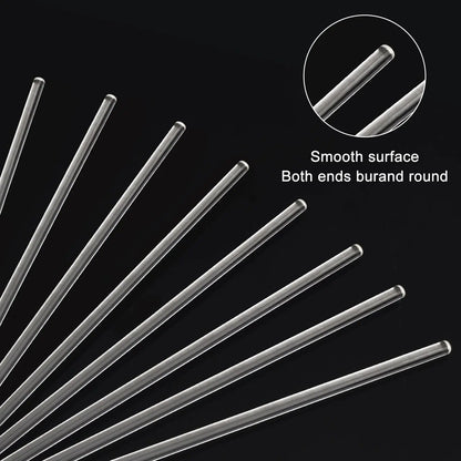 8 Pack Glass Stirring Rod Stirring Rods