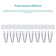 StonyLab 8-Strip PCR Tubes heavy duty chemical processing configuration