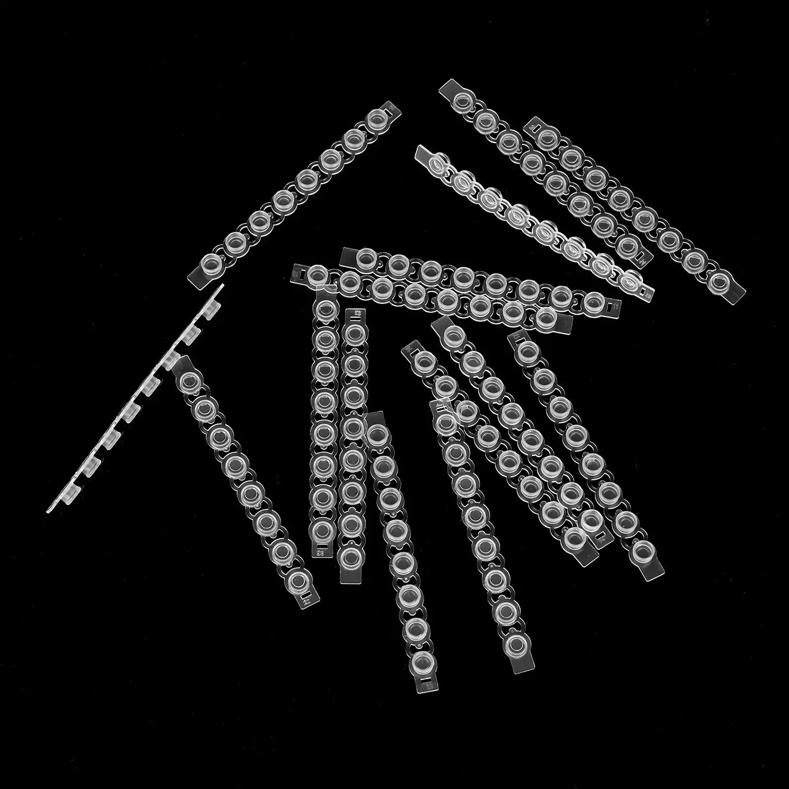 8-Strip PCR Tubes, 0.2ml Thin-Wall Flat Cap, Transparent, 200 Pack Consumables-8-Strip PCR Tubes