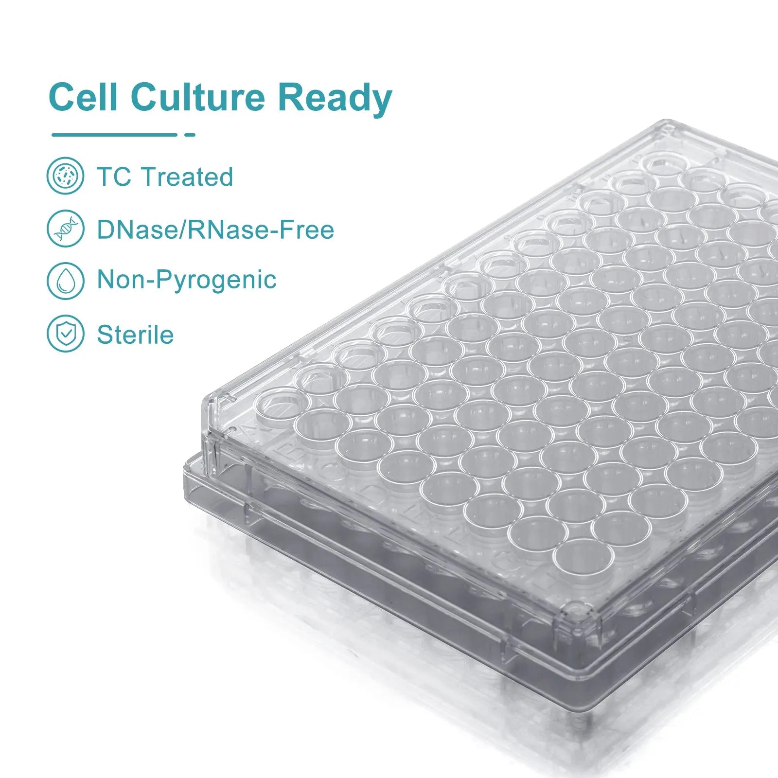 StonyLab 96-Well TC-Treated Cell Culture Plate heavy duty chemical processing configuration