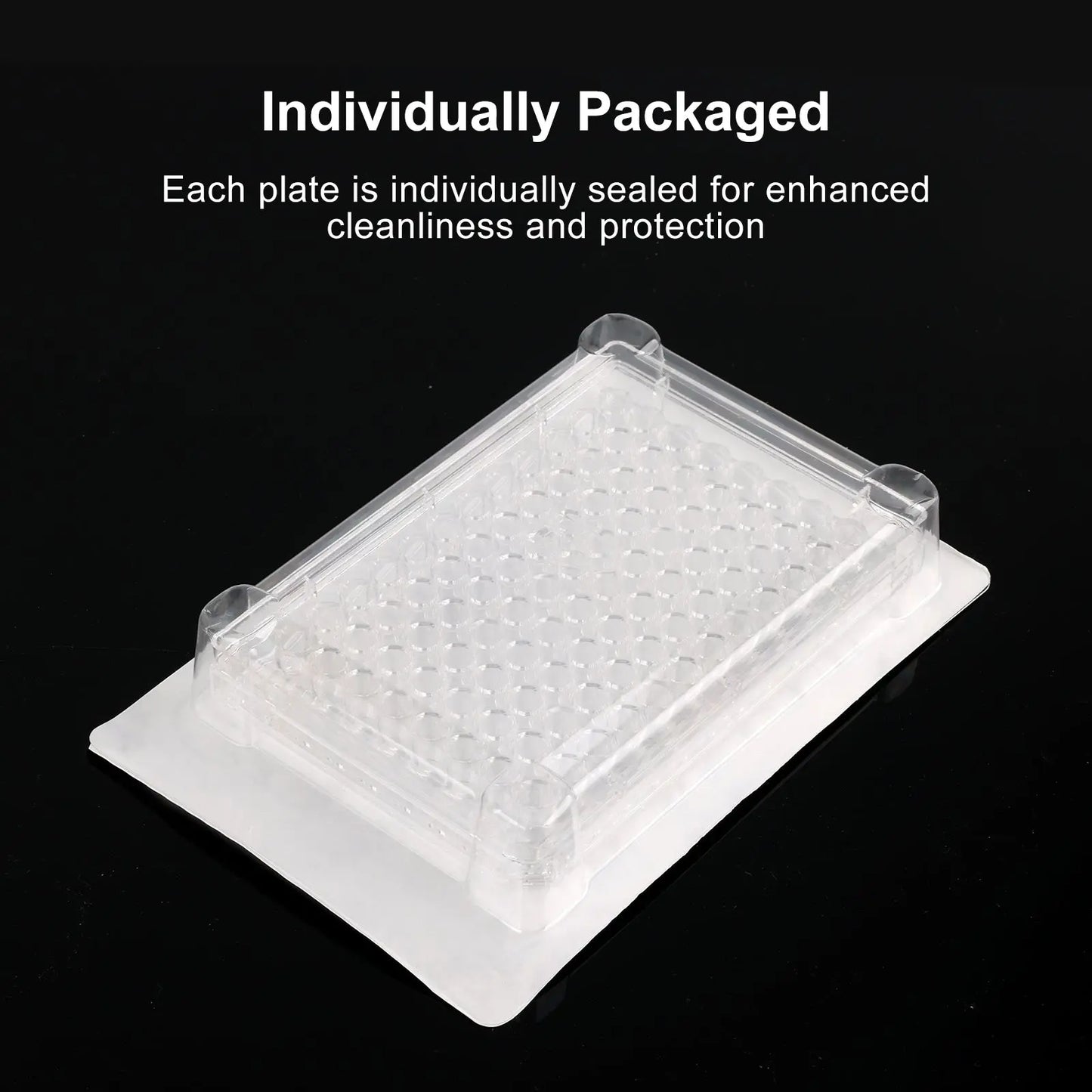 96-Well TC-Treated Cell Culture Plate, Flat Bottom, Sterile, Polystyrene, 50 Plates/Case Cell Culture-Plate