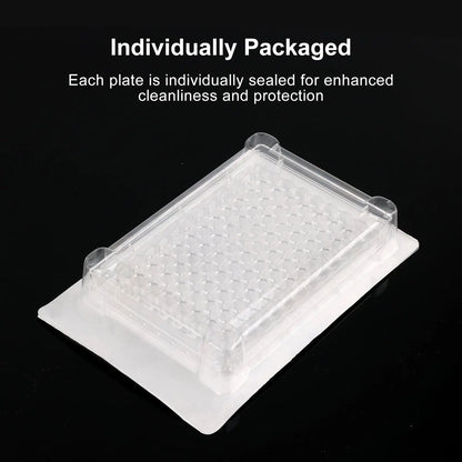 96-Well TC-Treated Cell Culture Plate, Flat Bottom, Sterile, Polystyrene, 50 Plates/Case Cell Culture-Plate
