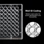 Alternative angle showing underlying build quality of StonyLab 96-Well TC-Treated Cell Culture Plate