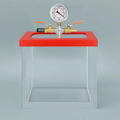 Acrylic Vacuum Chamber, 1.953 US Gal,  -100kPa Max. Vacuum with 10.2 mm Vacuum Port Desiccators-Vacuum