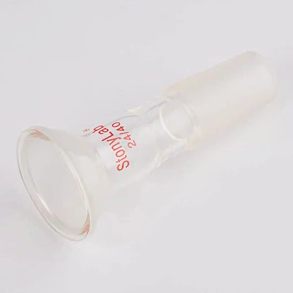 Adapter with Ball Socket with 35/20 Top Spherical and 24/40 Bottom Inner Joint Adapters - Connecting