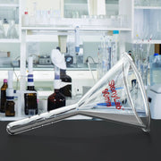 Alternative angle showing underlying build quality of StonyLab Dropping Funnel for Flash Chromatography