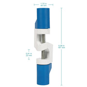 Close-up view showing the precise design and material of StonyLab Large Bosshead Clamp Holder