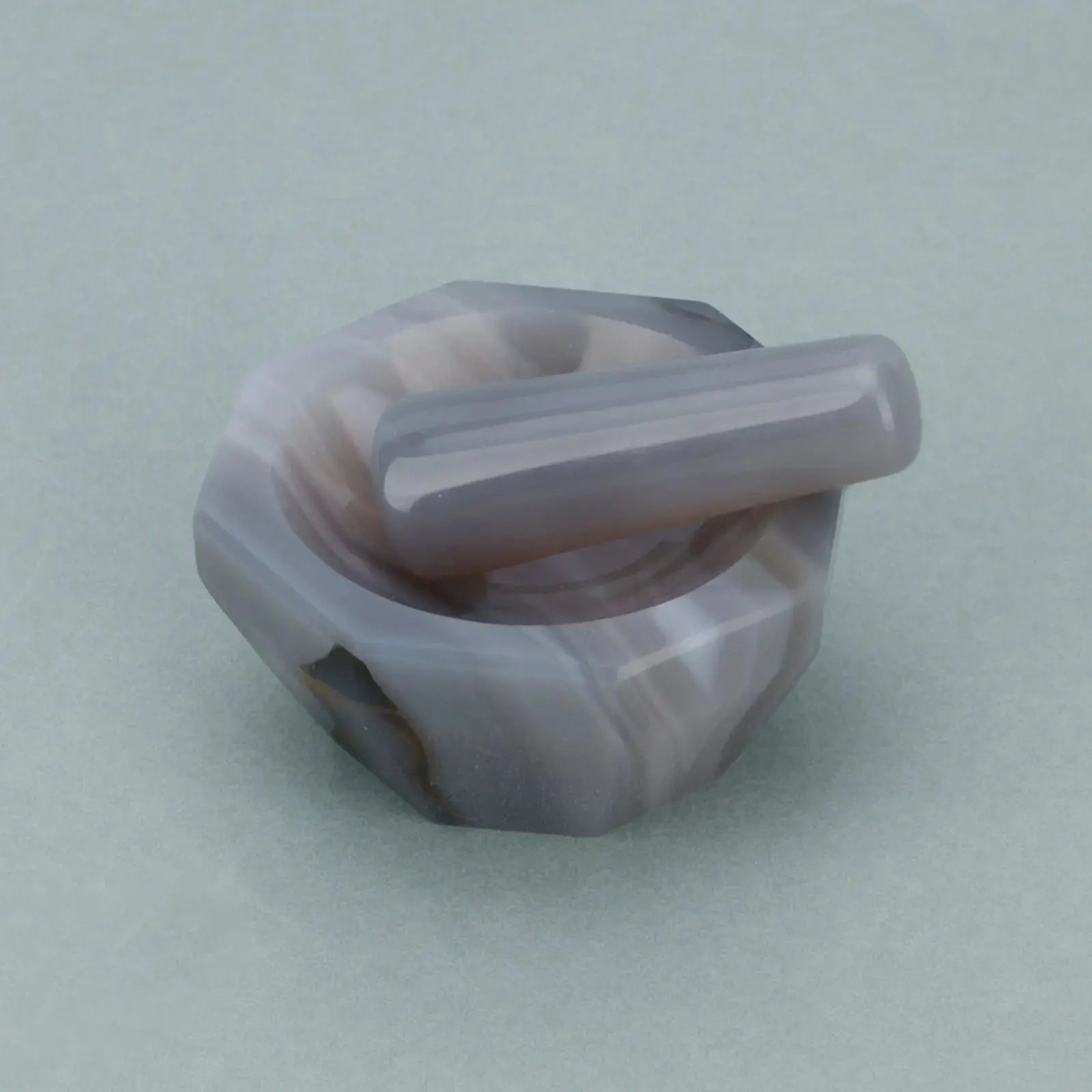 Comprehensive product view and setup components for StonyLab Agate Mortar & Pestle (40 mm