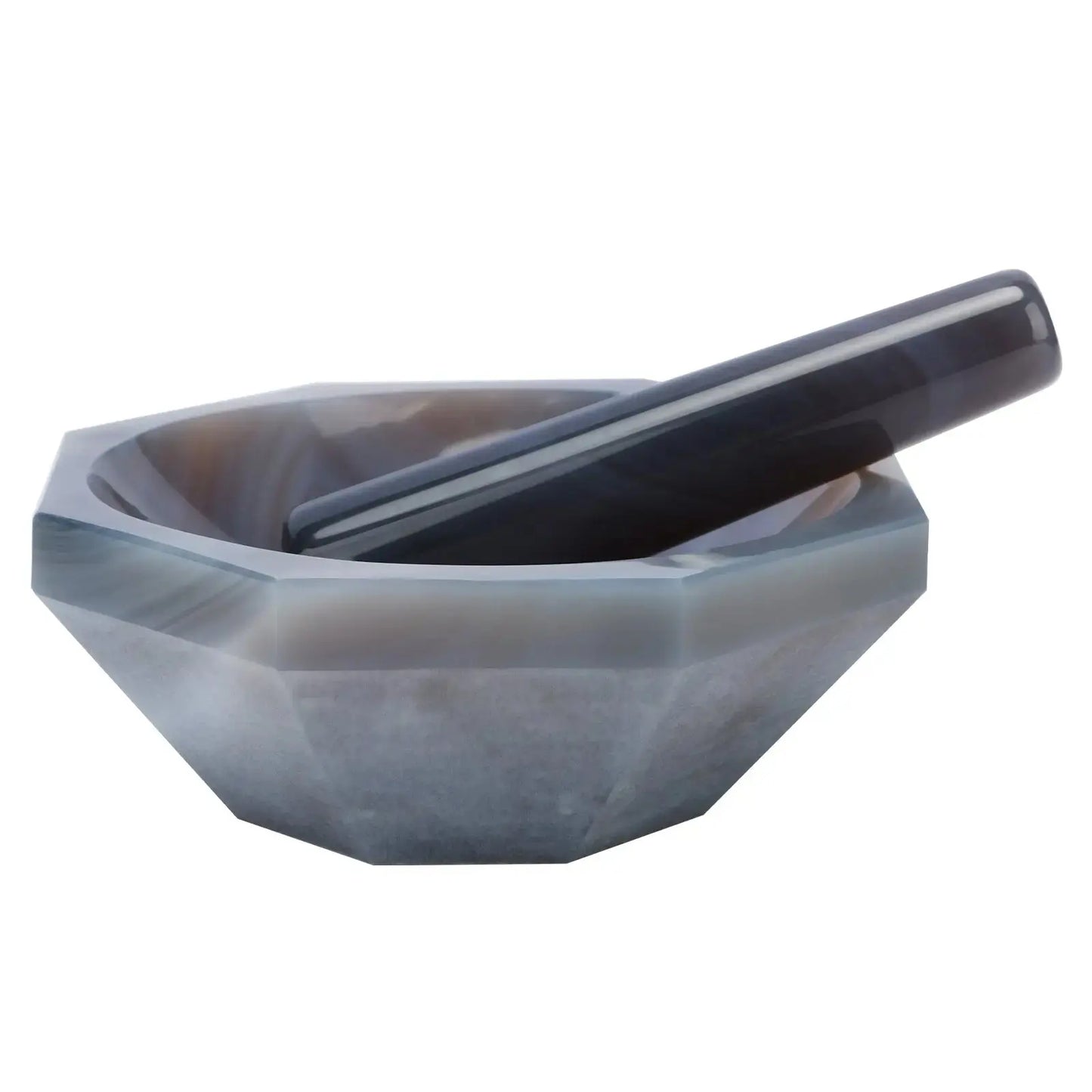 Agate Mortar & Pestle (40mm/100mm/150mm) Agate Mortar