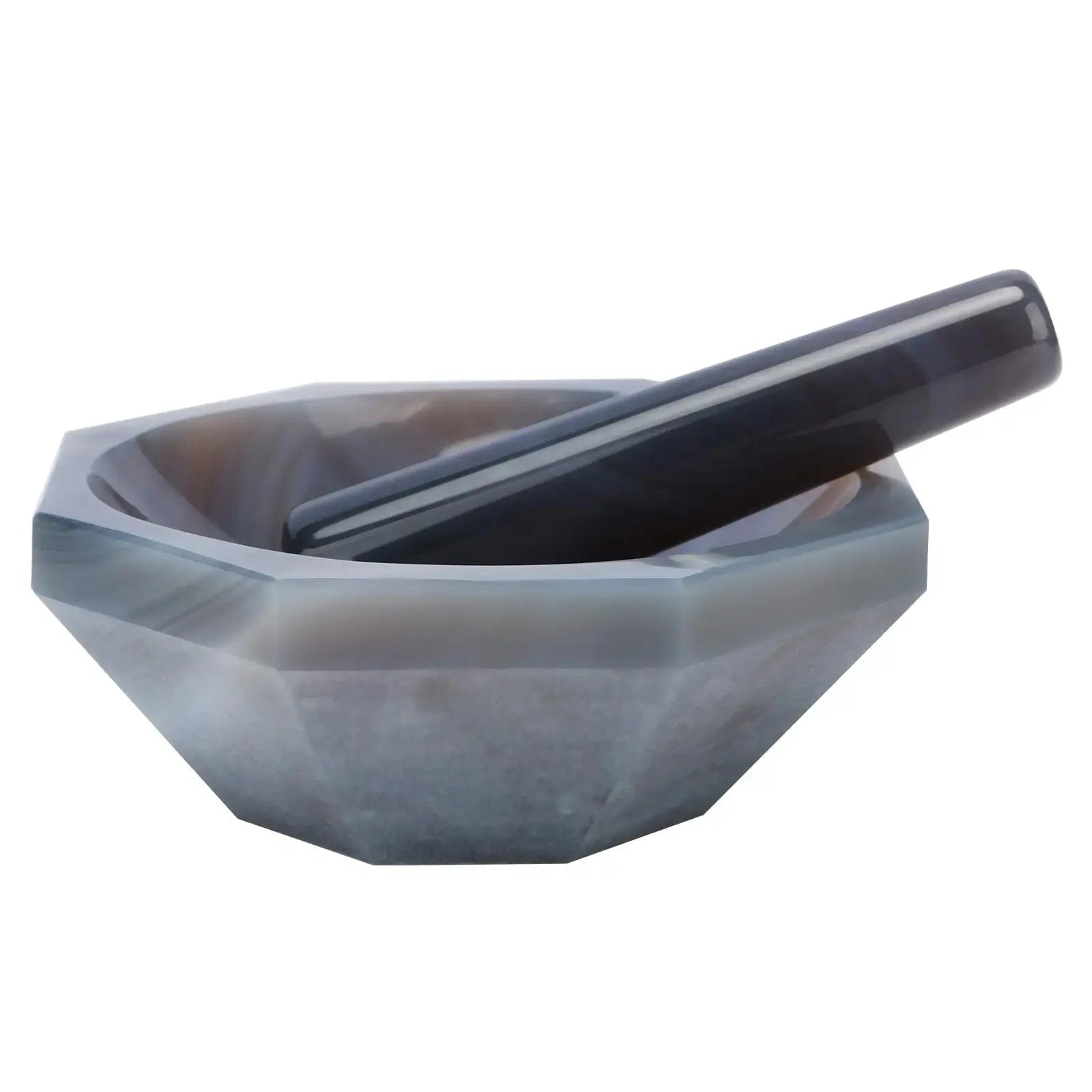 Agate Mortar & Pestle (40mm/100mm/150mm) Agate Mortar