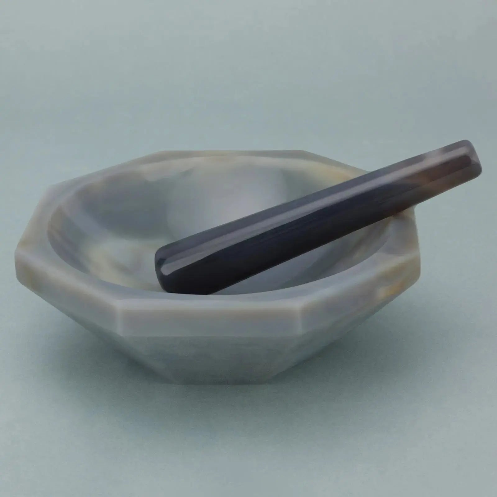 Agate Mortar & Pestle (40mm/100mm/150mm) Agate Mortar