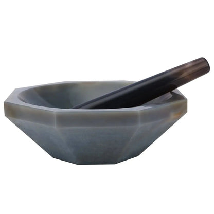 Agate Mortar & Pestle (40mm/100mm/150mm) Agate Mortar