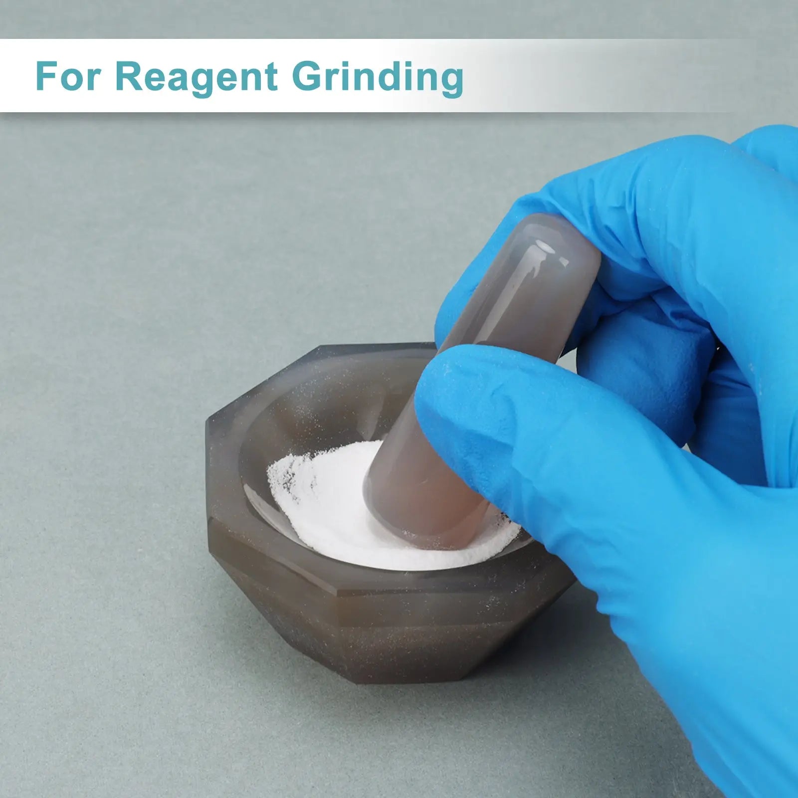 Agate Mortar & Pestle (40 mm, 100 mm, 150 mm) Lab Utensils-Agate Mortar