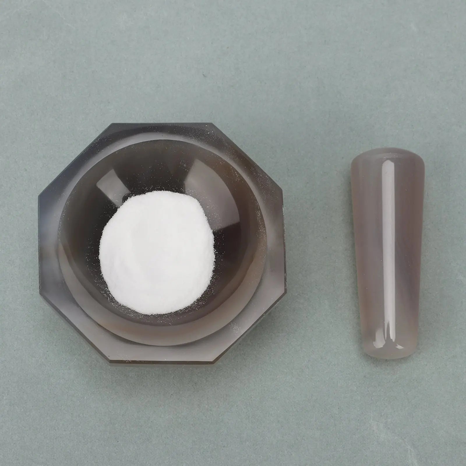Comprehensive product view and setup components for StonyLab Agate Mortar & Pestle (40 mm