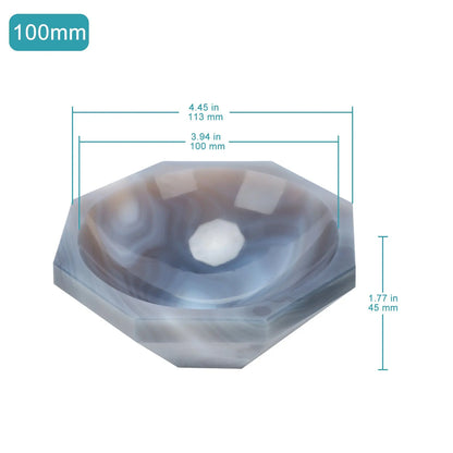 Agate Mortar & Pestle (40mm/100mm/150mm) Agate Mortar