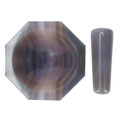 Agate Mortar & Pestle (40mm/100mm/150mm) Agate Mortar