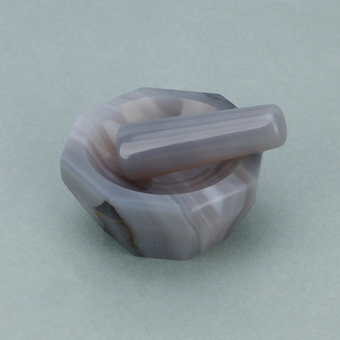 Agate Mortar & Pestle (40mm/100mm/150mm) Agate Mortar