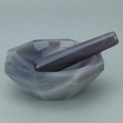 Agate Mortar & Pestle (40mm/100mm/150mm) Agate Mortar