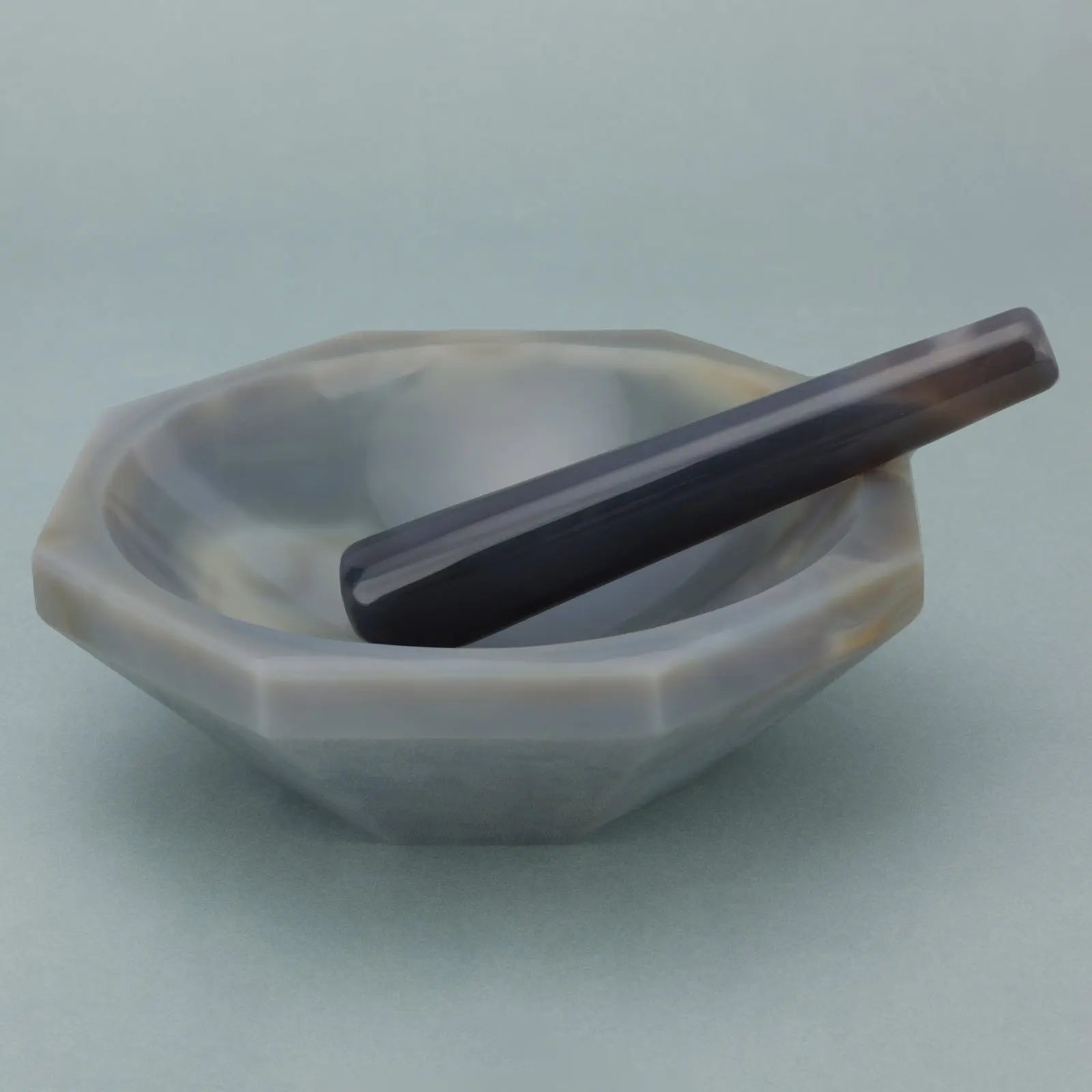 Agate Mortar & Pestle (40mm/100mm/150mm) Agate Mortar