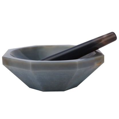 Agate Mortar & Pestle (40mm/100mm/150mm) Agate Mortar