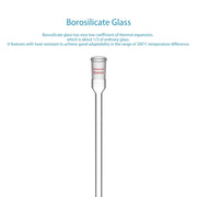 Side view and dimensional layout of the durable StonyLab Air Condenser Tube