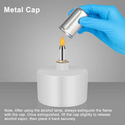 Detailed structural assembly component for StonyLab Alcohol Lamp