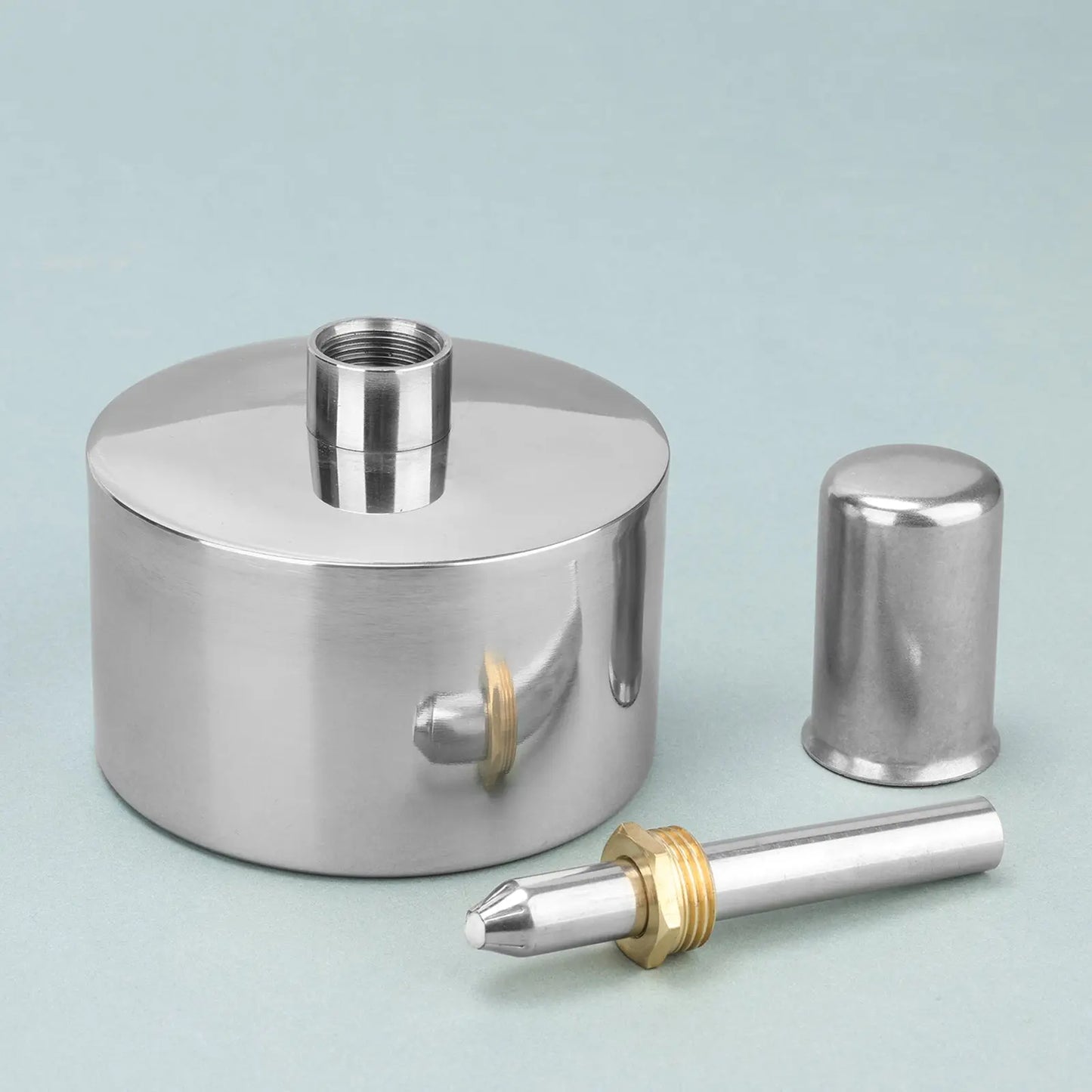 Alcohol Lamp, Stainless Steel, No Alcohol Included, 200/400 ml Alcohol Lamp