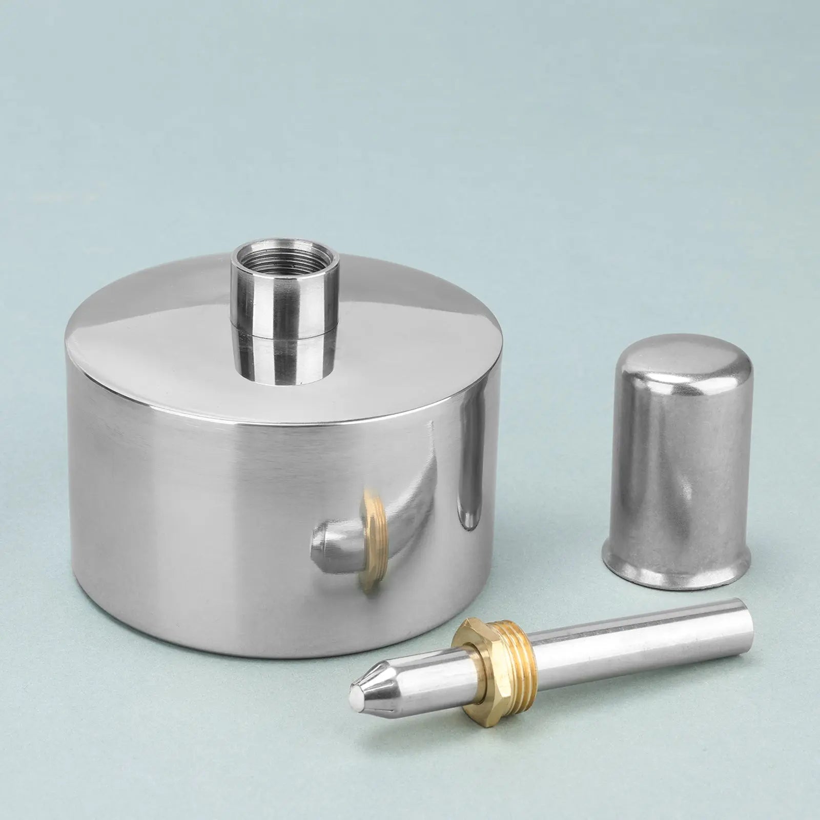 Alternative angle showing underlying build quality of StonyLab Alcohol Lamp