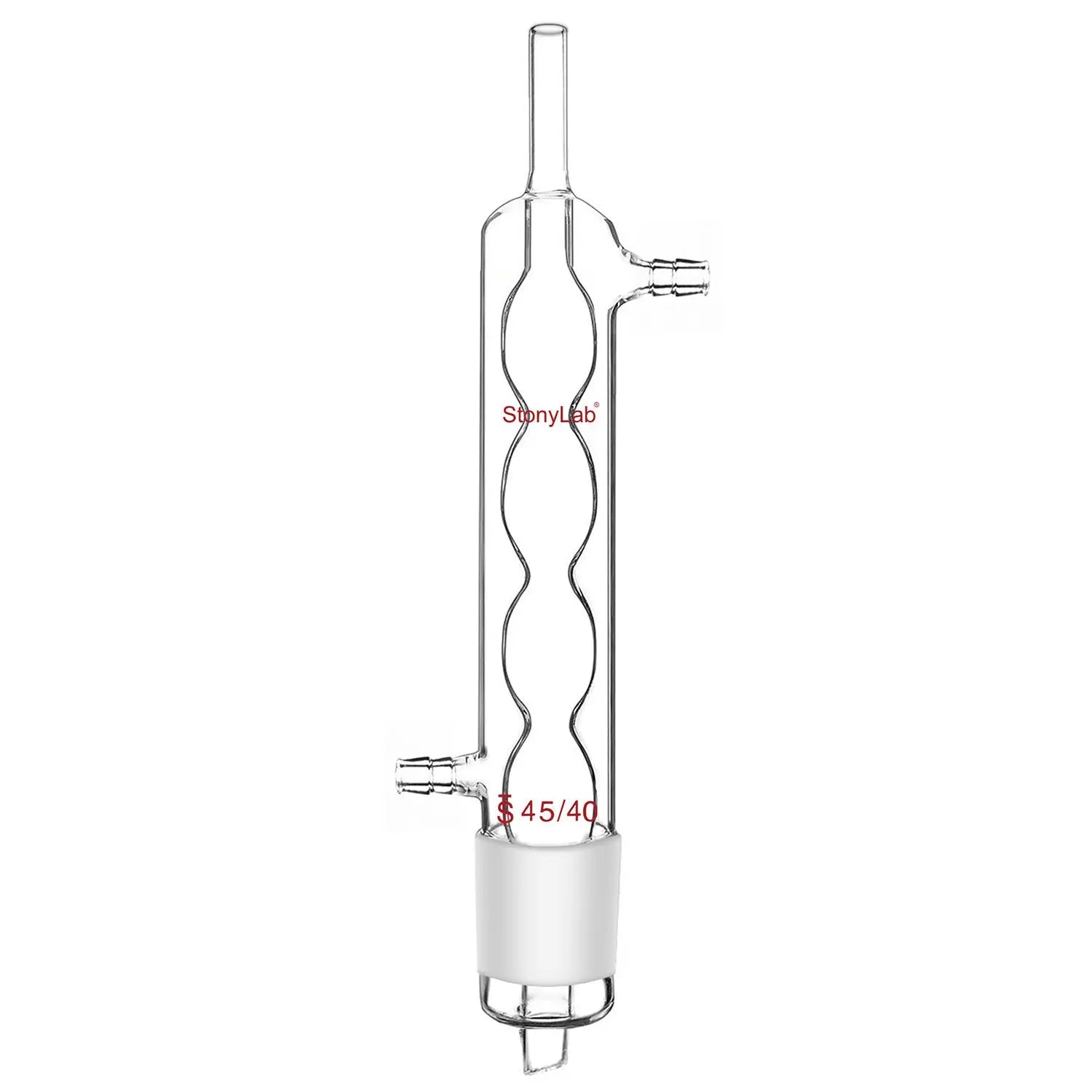 StonyLab Allihn Condenser Reflux for Soxhlet Extractor for professional laboratory applications